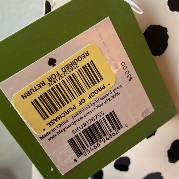 Kate Spade: Pencil Pouch & Strike Gold Sticky Note Set-Lot of 7 - Picture 4 of 16